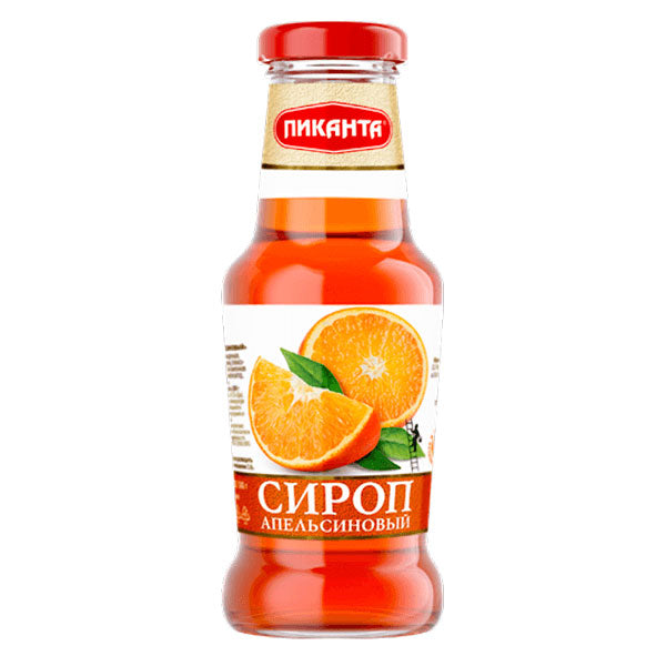 Syrup Orange – 10.58 oz (300gr)